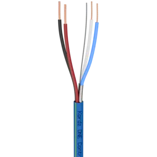 Kordz ONE RS-485 styrekabel 2x0,82+1par0,33 mm², PVC, 305 m